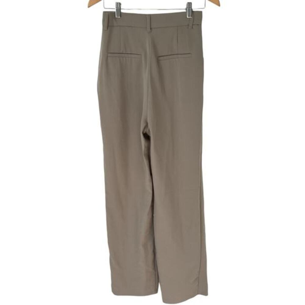 Zara pleated trousers beige small high waisted small - Picture 2 of 5